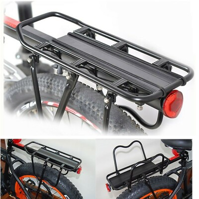 #ad #ad HEAVY DUTY Rear Bike Rack Bicycle Cargo Rack Luggage Carrier Holder Seat Fram $22.90