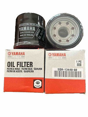 #ad NEW Yamaha Oil Filter 2 PCS 5GH 13440 61 00 Motorcycle Snowmobile ATV PWC $25.99
