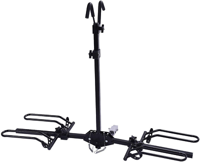 #ad 2 Bike Hitch Mounted Rack Hitch Bike Rack Carrier Fits 1 1 4quot; and 2quot; Hitch Rece $110.56