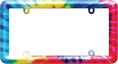 #ad Cruiser Accessories Bold Graphics License Plate Frame Tie Dye 23801 $17.37