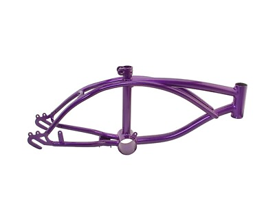 #ad VINTAGE LOWRIDER 12quot; Bicycle Bike Frame Metallic Purple. $71.79