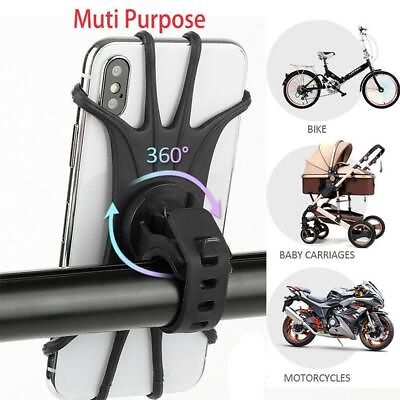 #ad Bicycle Motorcycle MTB Bike Handlebar Silicone Mount Holder for Cell Phone GPS0 $2.08