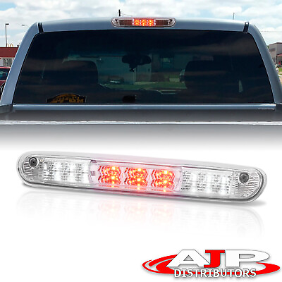 #ad LED Clear 3RD Brake Light Cargo Tail Lamp For 2007 2014 Chevy Silverado Sierra $12.99