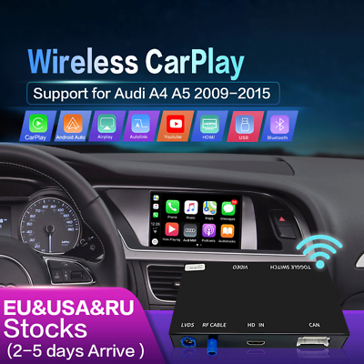 #ad Fit for Audi A4 A5 Q5 MMI 2009 2015 Wireless CarPlay Android Auto Interface $139.00
