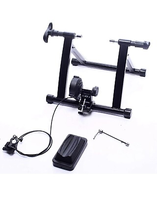 #ad BalanceFrom Bike Trainer Stand Steel Bicycle Exercise Magnetic Stand open box $30.00