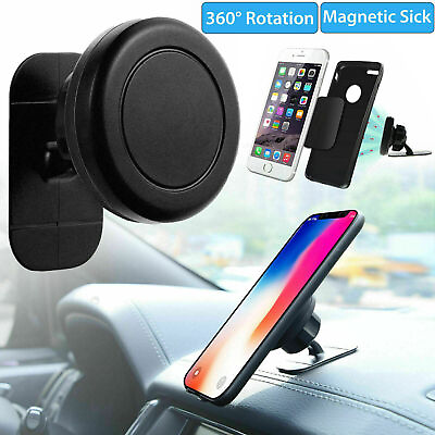 360° Magnetic Car Mount Cell Phone Holder Stand Dashboard For Phone Universal $7.85