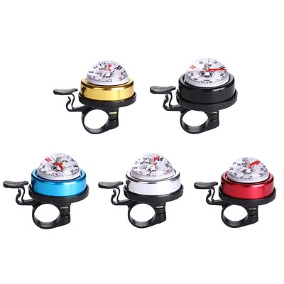 #ad Eye Catching Aluminum Bike Bell with Retro Design Suitable for All Bikes $8.15