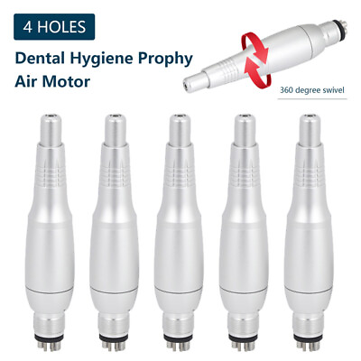 Dental Hygiene Prophy Handpiece Air Motor 4 Hole with 4:1 Nose cone 360° Swivel $379.99