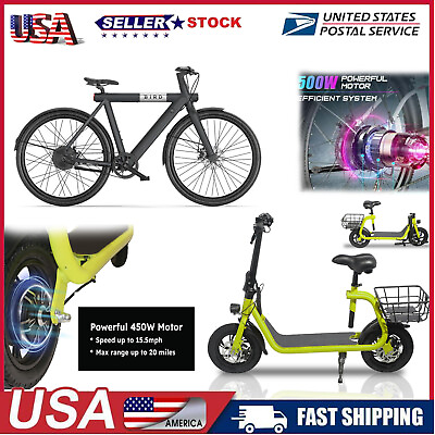 #ad Ebike Alloy Frame Electric 28“ Bike Off Road Electric Scooter for Adult Commuter $338.99