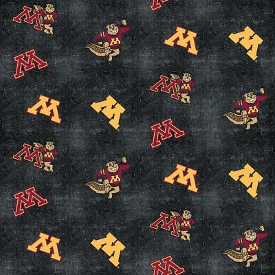 #ad #ad University of Minnesota Fat Quarter NCAA Collegiate Cotton Fabric MIN1131 $5.99