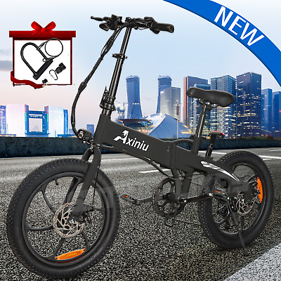 #ad #ad Black E Bike 20quot; Electric Bike for Adults 850W Motor City Bicycle Commuter Ebike $597.99