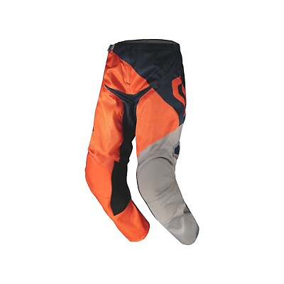 #ad NEW SCOTT Motocross MX Trousers 350 DIRT Kids Pants 268622 Orange Blue $94.14