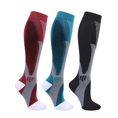 #ad #ad Mens Compression Socks 20 30 mmhg Leg Support Sports for Running Fitness Winter $10.33
