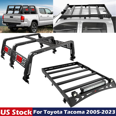 #ad #ad Carbon Steel Cargo 22.5quot; High Bed Rack or Roof Rack for 2005 2023 Toyota Tacoma $319.99