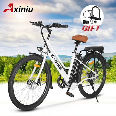 #ad E Bike 26quot; Electric Bike for Adults 750W Motor City Bicycle Commuter Ebike USA $519.99