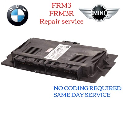 #ad FRM3 FRM3R Footwell module BMW MINI REPAIR SERVICE LIFETIME WARRANTY CODED $49.99
