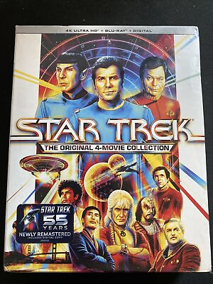 Star Trek: The Original 4 Movie Collection Ultra HD 1970 May have Flaws $20.37