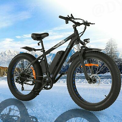 #ad #ad 500W 26quot; Electric Mountain Bike Fat Tire 48V 13Ah Snow City Bicycle Commuter $319.99