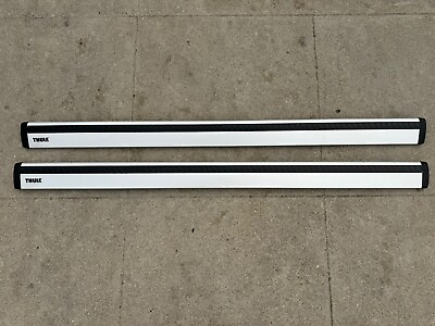 #ad Thule ARB 47 quot; Aeroblade Aluminum Roof Load Bars Nice Free Shipping $140.00