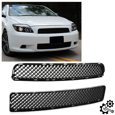 #ad Black Front Air Inlet Mesh Grille ABS For Scion tC 2005 2010 2006 2007 2008 2009 $28.90