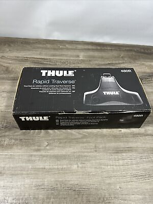 #ad THULE SWEDEN RAPID TRAVERSE FOOT PACK 480R 4PACK ROOF RACK FEET NEW OPEN BOX $119.69