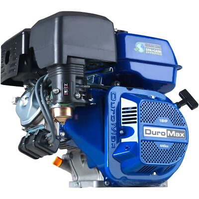 DuroMax XP18HP 440cc 3600 RPM 1quot; Recoil Start Horizontal Gas Powered Engine $399.00