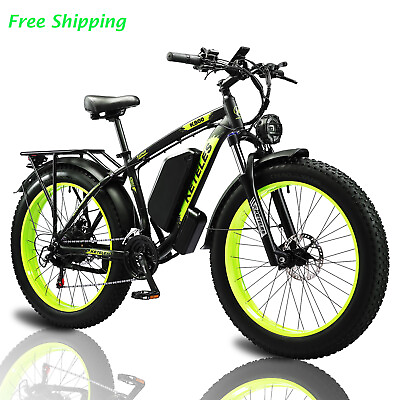 #ad #ad 26quot; Fat Tire E Bike for Adults KETELES K800 1000W 48V 17.5Ah Mountain Bicycle US $949.99
