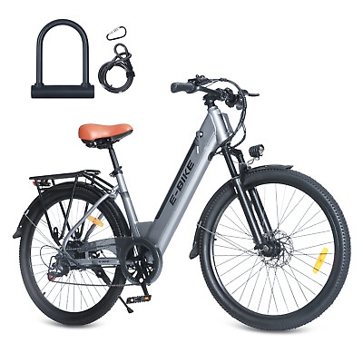 #ad 26quot; 750W 36V Electric Bike Mountain Bicycle Fat Tire E Bike Commuter Adult 25Mph $539.99