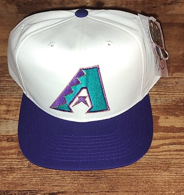 #ad #ad Vtg Arizona Diamondbacks Snapback Baseball Cap OC Outdoor MLB Diamondback S M $31.90