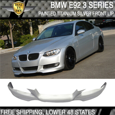 #ad Fits 07 10 BMW E92 E93 3 Series Coupe Convertible Painted Front Bumper Lip $169.99