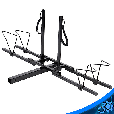 New 2 Bike Bicycle Carrier Hitch Receiver 2#x27; Heavy Duty Mount Rack Truck SUV $54.99