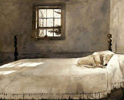 #ad Master Bedroom by Andrew Wyeth art painting print $13.49