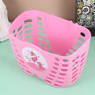 #ad Children#x27;s Bike Basket with Holder and Lift Off Lid $16.29
