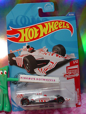 #ad 2020 Hot Wheels INDY 500 OVAL #25 white race car🎯 Target RED EDITION 1 12 🎯 $7.95