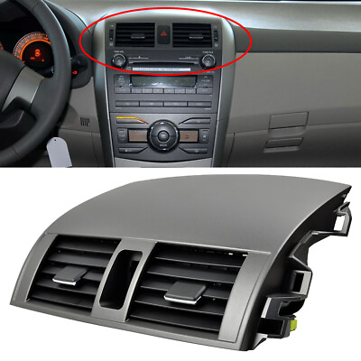 Center Dash A C Outlet Air Vent Panel For Toyota Corolla 2008 2009 2010 2013 $33.96