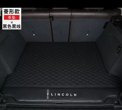 #ad For Lincoln 1998 2023 All Models Cargo Carpets Car Trunk Liner Mats Waterproof $35.99