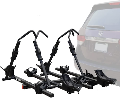 #ad #ad 2 Bike 4 Bike Bicycle Hitch Mount Rack Carrier for Car Truck SUV Tray Style Sm $558.99