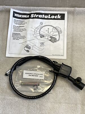 #ad Yakima Stratalock rear bike rack Cable lock core and keys not included. ssg $22.00