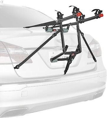 #ad #ad 2 Bike Bicycle Rack Trunk Mount Carrier Car Minivan SUV With Bicycle Adaptor Bar $39.94
