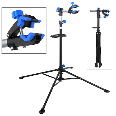 #ad #ad Bike Adjustable 42 74#x27;#x27; Bicycle Rack Repair Stand w Tool Tray amp;Telescopic Arm $42.58