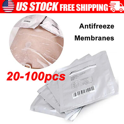 #ad 100PCS Anti freeze Membrane Cool Fat Sculpting Gel Pad Cryo Cooling Weight Loss $236.55