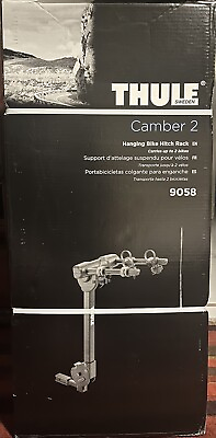 #ad #ad Thule Camber 2 Hanging Bike Hitch Rack 9058 1 1 4quot; 2quot; Receiver Up to 2 Bikes $270.00