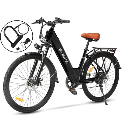 #ad 26quot; 750W 36V Electric Adult Bike Mountain Bicycle Fat Tire City Ebike 25Mph 2024 $539.99