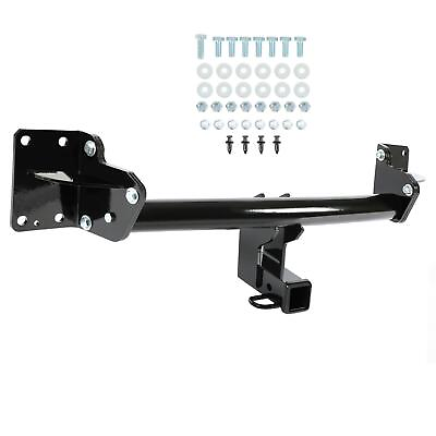 #ad Black 2quot; Receiver Class 3 Trailer Bumper Tow Hitch For BMW X5 14 19 X6 2007 2018 $114.50