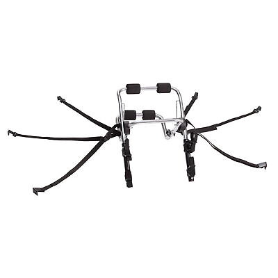 #ad #ad Lightweight 70 Lbs Capacity Trunk Mounted Aluminum 2 Bike Carrier Durable New $80.28