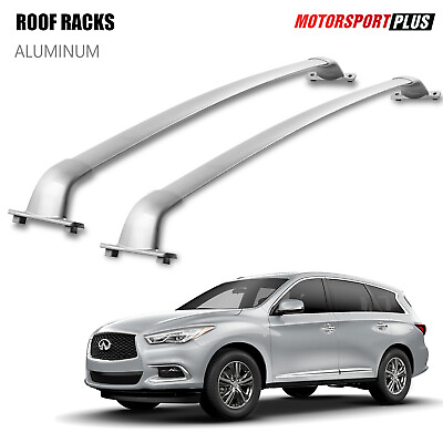 #ad Top Roof Rack Cross Bar For 2014 2018 Infiniti QX60 Cargo Carrier Silver $66.89