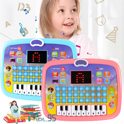 #ad Educational Toys Kids Tablet For Toddler Boys Girls Preschool Learning Toys Gift $13.69