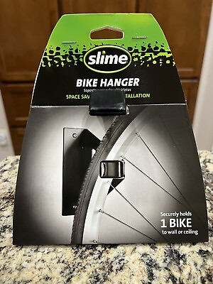 #ad #ad Slime Bike Hanger Securely holds 1 Bike to wall or ceiling New $8.99