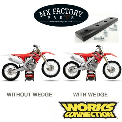 Stand Wedge Works Connection Univerisal fit for all bike stands Motocross Mx GBP 41.99