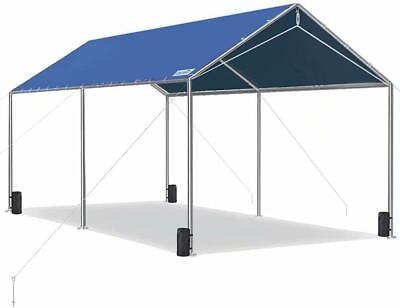 #ad Quictent 10x20 Carport Canopy Heavy Duty Car Shelter Garage Steel Frame Outdoor $189.99